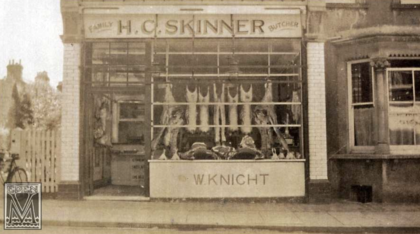 Historic shop front - t allmans